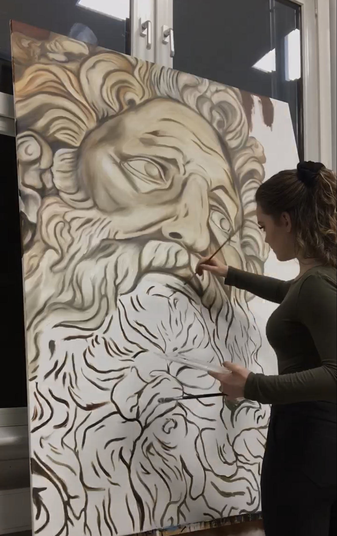 Underpainting video - Stephanie Dyrby