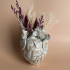 Artist Stephanie Dyrby Heart Sculpture