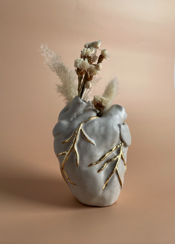 Stephanie Dyrby Sculpture heart no. II